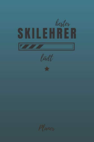 bester Skilehrer lädt Planer: inkl. Kalender 2020/2021 für die Ausbildung o. Weiterbildung | Perfekt für Männer, die auf der Piste unterwegs sind | Ausbildungsbeginn Geschenk