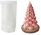 Xidmold 3D Bubble Christmas Tree Candle Mould Xmas Scented Candle Mold Christmas Tree Silicone Mould for Soap, Candle, Lotion Bar, Bath Bomb, Christmas Resin Art Crafts