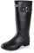 Foinledr Stivali Gomma Donna Stivali Pioggia Stivali in Gomma Stivali di Gomma Donna Stivali Impermeabili Giardinaggio Alti Stivali da Giardino Scarpe Pioggia Donna Stivaletti Pioggia, Nero, 37 EU