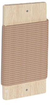 Griffoir mural pour chat, en bois et sisal, 40 x 19 cm, montage mural (arbre à chat suspendu)