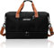 Frauen Turnbeutel, Damen Sport Seesack mit Trocken-Nass-Trennung, Reise Crossbody Tasche Weekender Übernachtungstasche, wasserdichte Reise Duffle Bag, Schwarz, Turnbeutel
