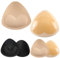 APOMOONS (Kit da 3 Paia) Imbottitura Spugna Rilievo Inserti Reggiseno Push Up per Costume da Bagno Bikini Donna (Taglia Unica,Nero Nudo)