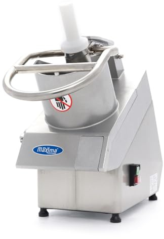 Maxima Gastro Gemüseschneidemaschine - Bis zu 450 kg/h - inkl. 5 Schnittscheiben