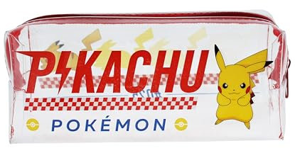 Blueprint Collections Trousse à crayons Pokémon | Trousse à stylos Pikachu | Petite trousse à crayons pour l'école | Papeterie Pokémon et cadeaux pour enfants, multicolore, Rectangulaire