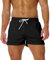 AIMPACT Sporthose Herren Kurz 3 Inch Mesh Basketball Shorts Herren Atmungsaktive Jogginghose Kurz Tennishose mit Taschen (Schwarz-XL)