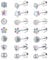 7 Pairs Titanium Earrings for Girls - Hypoallergenic Screw Back Studs for Kids and Women