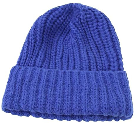 KKvoPiQ Fleece Mütze Herren Damen Slouch Oversized Cable Knit Hats - Lässig Warm Chunky Knitted Cap - Strickmütze Winter Warme Unisex Wintermütze Dehnbare Weiche Wollmütze Warmem Futter Geschenk