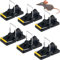 Tchsrim 6 Stück Mausefalle Schlagfalle,Rattenfalle Schlagfallen,Wiederverwendbar Mouse Trap Profi,Sicher leichte Anwendung, ideal Rat Trap für Haus, Küche, Garten