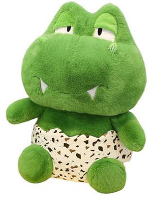 AQCQDQ Dinosaurier Plüschtier Stofftier Kuscheltier, Groß Dinosaurier Stofftier Riesen Kuscheltier Plüsch Kissen Puppe Kuschelkissen, Plüsch Spielzeug,Geschenk für Kinder (50 cm,Grün)