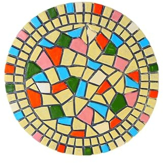 Pas Japonais et Dalles Extérieures pour Jardin Décoratifs Résistants Parfaits pour Les Allées, Le Gravier ou la Terre, Installation Rapide(Beige,39 cm/15.4 inches)