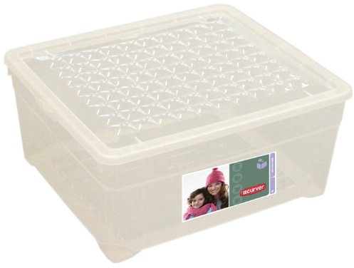 Curver 03002-001-00 Simply-Box L 18,5 L, transparent, tal-lt