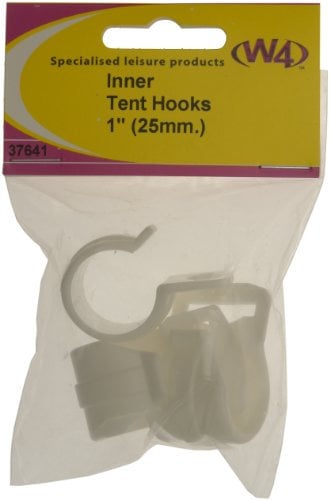 W4 Inner Tent Hooks - Off-White, 3/4 Inch