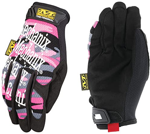 Mechanix Wear Mechanix Damen Original® Pink Camo dameshandschoenen (small, camouflage) Damenhandschuhe, Rosa, S EU
