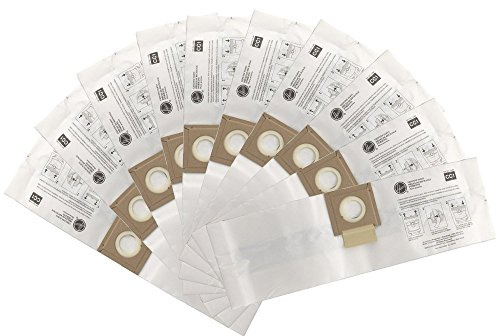 Hoover Type CC1 Vacuum Bag for Canister Vacuums 10 Pack (10Bags Only) # AH10163