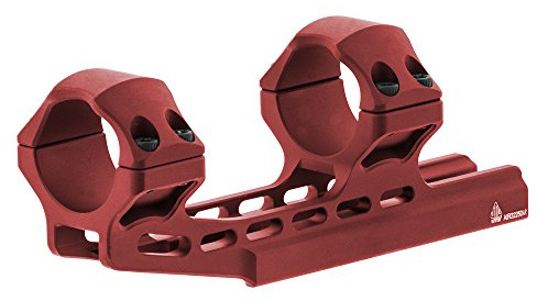 UTG Unisex Utg Accu-sync 30 mm høj pro. 50 offset picatinny rød Intergralmontage, Rot, Einheitsgröße EU