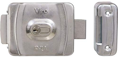 Serrure Electrique Viro K Pour Cylindre Européen V9083 Code 321 9087 Argent
