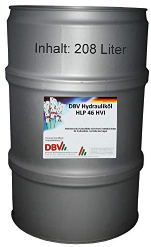 DBV-Hydrauliköl HVI ISO VG 46 208-Liter-Fass