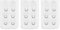 Lansonee 3 Pcs Women Comfortable Bra Strap Extenders Extensions Elastic Extender Set 2 Hooks (White)