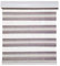 Elektrisches Duo-Rollo im Gehäuse, inkl. AKKU-Rohrmotor & Handsender, beige/grau, 550x1600 mm (1 ST)