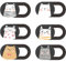 MESMOS Copertura per webcam, regalo per gli amanti dei gatti, regalo per donne, amante dei gatti, regalo per la mamma, per donne, copertura per fotocamera del computer portatile (piccola)
