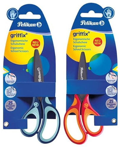 Pelikan 804639 Griffix Schulschere Rund Sortiert