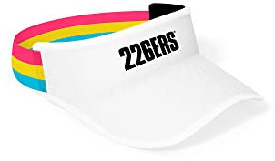 226ERS Sport Visier | Ultraleichtes Sportvisier, weiß, One size