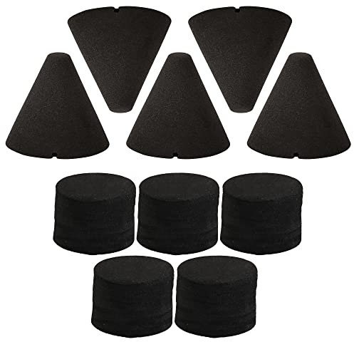 BQLZR Piezo Trigger Sponge Cone Cylinder für elektronische Trommel Percussion Parts 10 Stück