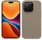 kwmobile Handyhülle für iPhone 14 Pro Hülle, für iPhone 14 Pro Case - Hülle Silikon - kabelloses Laden - Taupe