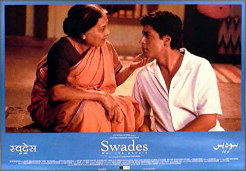 Swades - Heimat - Shah Rukh Khan,Gayatri Joshi - Aushangfoto 43x61cm gerollt /5
