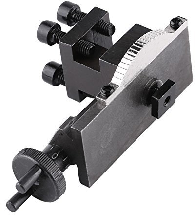 Werkzeughalter für Drehmaschinen, S/N: 10154 Tragbarer Werkzeughalter für Drehmaschinen Zubehör, Wolframstahl Hochgenaue Mini-Mikroindustrie für SIEG C0 Mini-Drehmaschine DIY