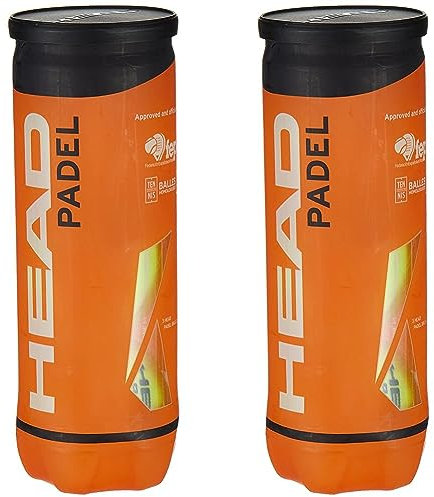 HEAD Tube 3 Padel Balls (Paquete de 2)