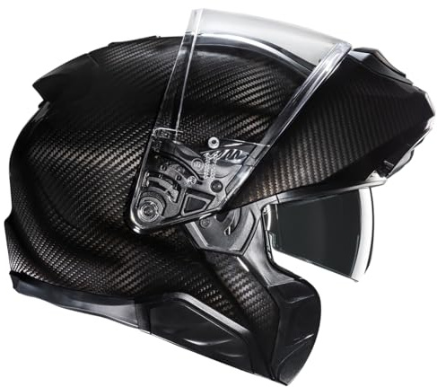 HJC, Modularer Motorradehlm RPHA 91 Carbon Black, XXL