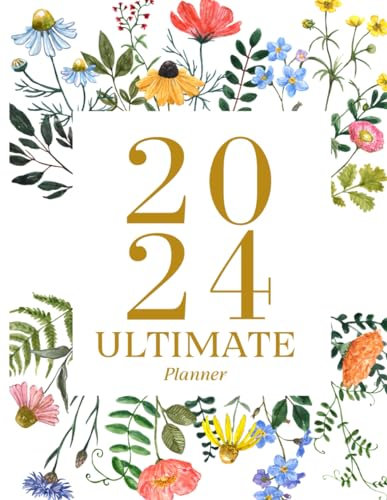2024 Ultimate Planner: Monthly Inspirational Calendar