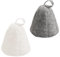 Sugeru 2 cappelli da sauna in feltro, ideali per uomo e donna, di buona qualità, per sauna e sauna, per gli amanti della sauna, un'esperienza unica