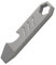 Titan EDC Brecheisen EDC Brecheisen Titan Brecheisen Mini Brecheisen EDC Multi Tool Mini Schlüsselanhänger Titanlegierung EDC-Flaschenöffner Schlüsselanhänger Schlüssel für Outdoor Camping Werkzeug