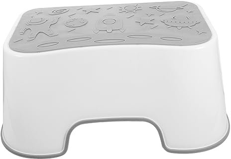 ibasenice Tritthocker Fürs Badezimmer Fußhocker Für Toilette Kinderstuhl Aus Pp-material Rutschfester Hocker Mit Fußstützen-design Langlebiger Badezimmerhocker Für Täglichen Gebrauch