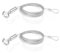 Corde de suspension robuste pour cadre - Pour horloge, art, travail - Supporte jusqu'à 20 kg