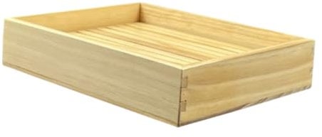 Amosfun Wooden Kebab Plate Sushi Serving Tray Japanese Style Food Tray for Home Buffet Decorative Sashimi Plate