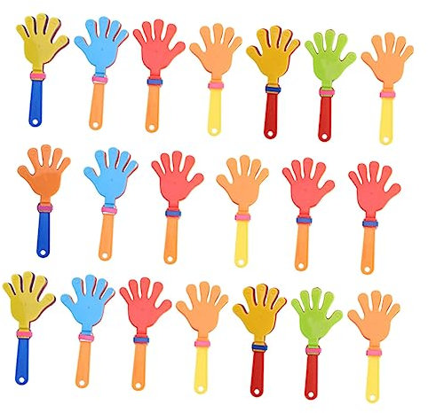 Parliky 20St Handflächenklatschen Geräuschemacher für Handklöppel Jumbo-Handklöppel Spielzeug für Kinder Toys Kinderspielzeug Hände klatschen Spielzeug kreative Palmen klatschen Abs