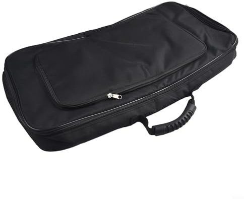 Portable Pedalboard Bag for Effects Pedal Board, with Additional Accessory Storage