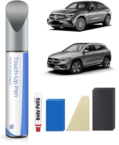 PARTS4EV 775/9775 Iridium Silber Metallic Ausbesserungsfarbe Kit – Exakte Übereinstimmung – Ausbesserung von Kratzern und Abplatzungen