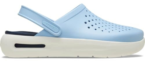Crocs LiteRide Comfort, zoccoli unisex per adulti, senza lacci, per donne e uomini, calcite blu, taglia 42 da donna e 10 da uomo