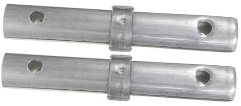 Angoily 2pcs Steel Scaffolding Connectors Scaffold Joint Pin for Scaffolding Coupling Pin Easy Setup Heavy Duty Connecting Rod Parts Accessories