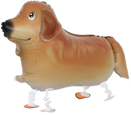 Ovanda Walking Tier Hund Folienballon, Hunde Geburtstag Deko, Luftballon Hund, Walking Luftballon Tiere, Walking Hund Ballon, Hunde Thema Party Dekoration, Geburtstags Geschenk Kinderspielzeug
