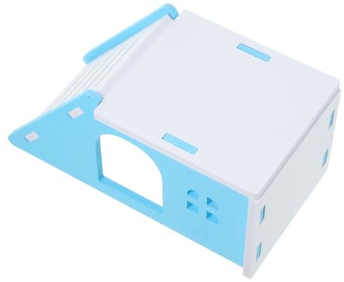SEWOART Hamster Versteck Hamsterhaus Aus PVC Kleintierkäfig Bietet Schlafplatz Spielplatz Für Hamster Chinchilla Rennmaus