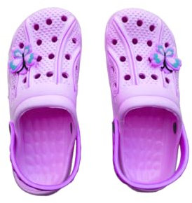 Zoccoli Ciabatte Bambino Bambina Unisex Sabot Gomma Leggera Mare Spiaggia Piscina Patofole Scarpe Sandali (Lilla, Sistema Taglie Calzature EU, Adolescente, Numero, Media, 30)