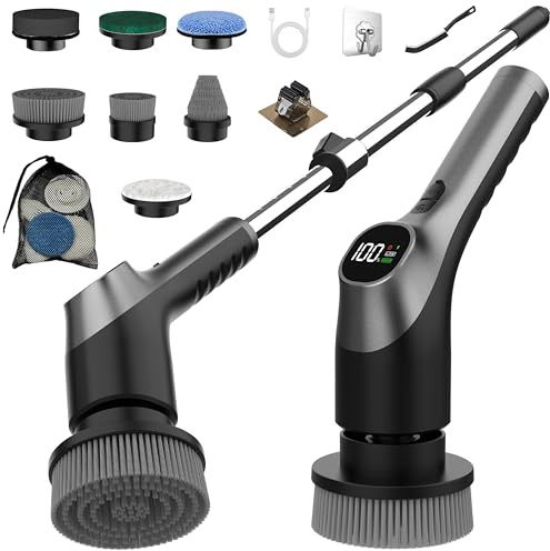Brosse Nettoyage Electrique, 7 en 1 Brosse Rotative Nettoyage