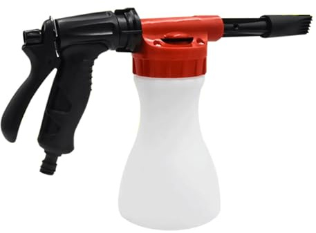 Pistolets De Lavage Voiture Nettoyeur Haute Pression Savon Lances Mousse Neige Réglables Avec Des À Buse Réglables Pulvérisateurs Pompe Main Nettoyeur Haute Pression