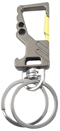 Porte-clés de voiture décapsuleur 2 porte-clés pour homme et femme