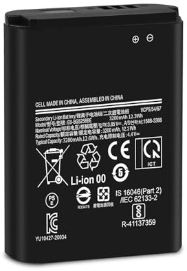 Battery for Samsung Galaxy Xcover 5 (G525F), YISHDA New Upgrade Replacement Battery 0 Cycle for Samsung Galaxy Xcover 5, EB-BG525BBE -3200 mAh